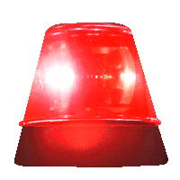 Flashing alarm