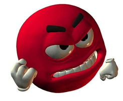 Angry face